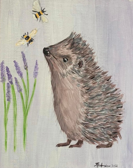 Nursery Print, Hedgehog