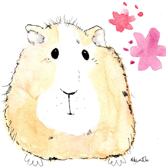 Nursery Print, Guinea Pig